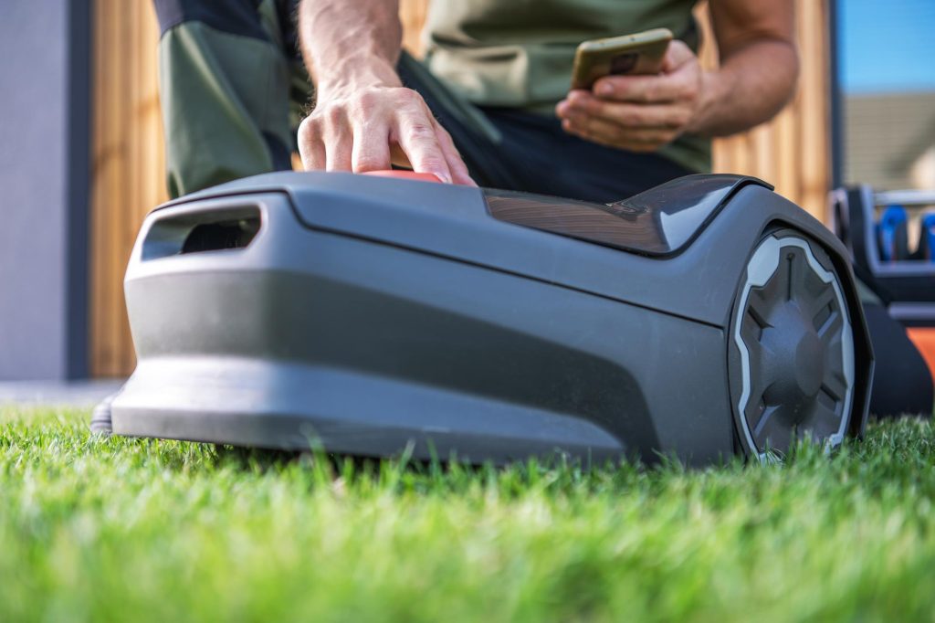 comment installer robot tondeuse